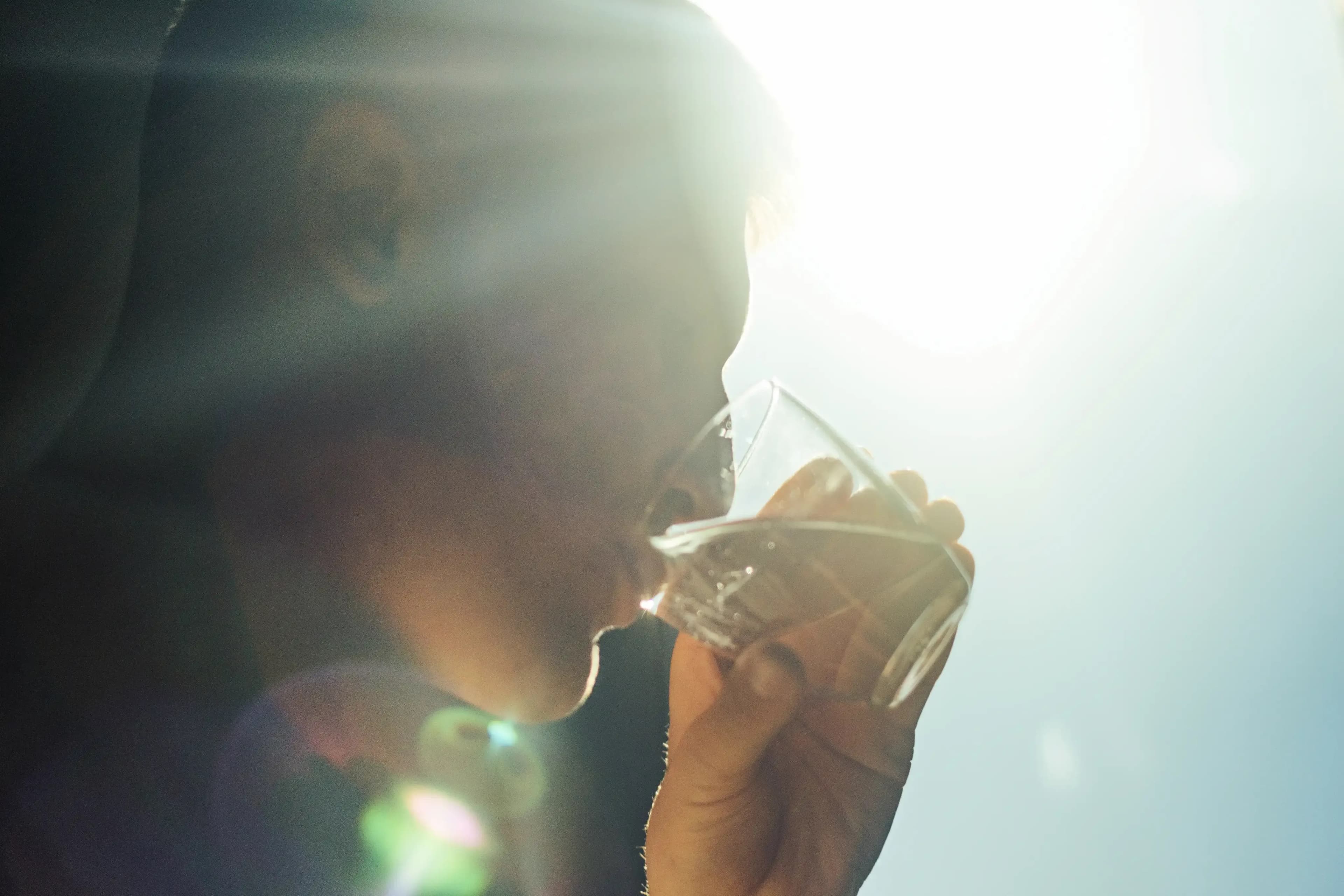 Person taking medicine in a clinical context, used for GLP-1 fatty-liver coverage.